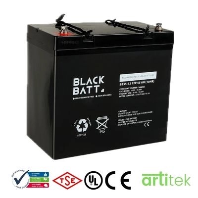 BC55-12 12V 55Ah Ups Akü