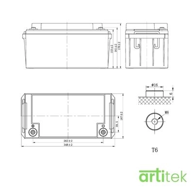 BC70-12 12V 70Ah Ups Akü