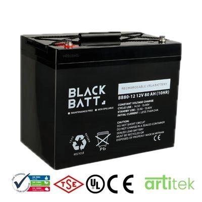 BC80-12 12V 80Ah Ups Akü
