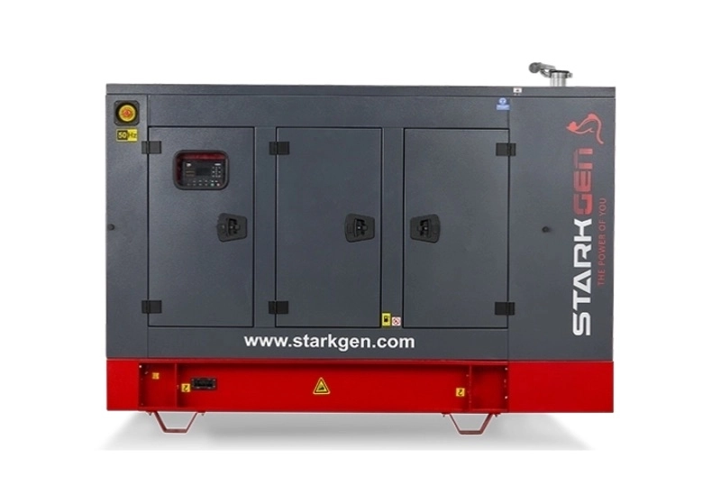 Starkgen SGT-55MX 55kVA Jeneratör (Ses İzolasyon Kabinli/Otomatik Transfer) 
